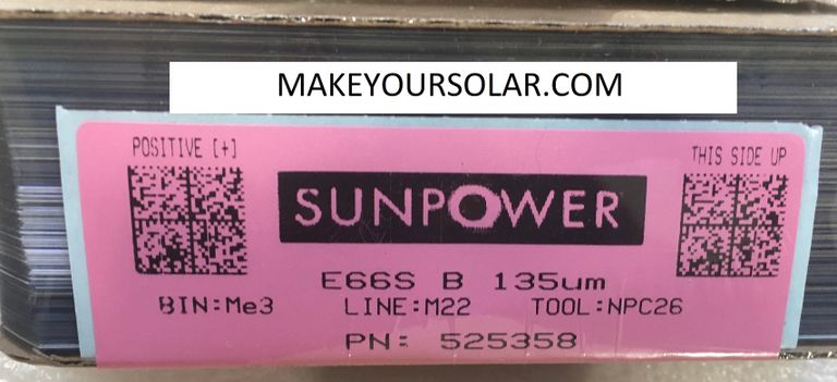 sunpower interconnect tabs